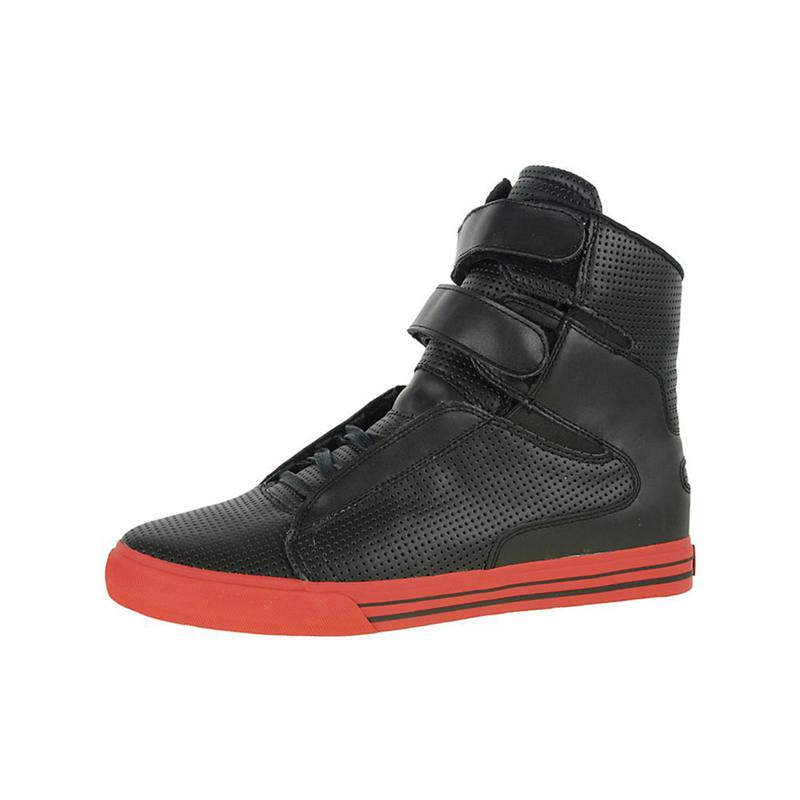 Buty Supra TK SOCIETY - Sneakersy Wysokie Damskie - Czarne (MLYZ-17496)